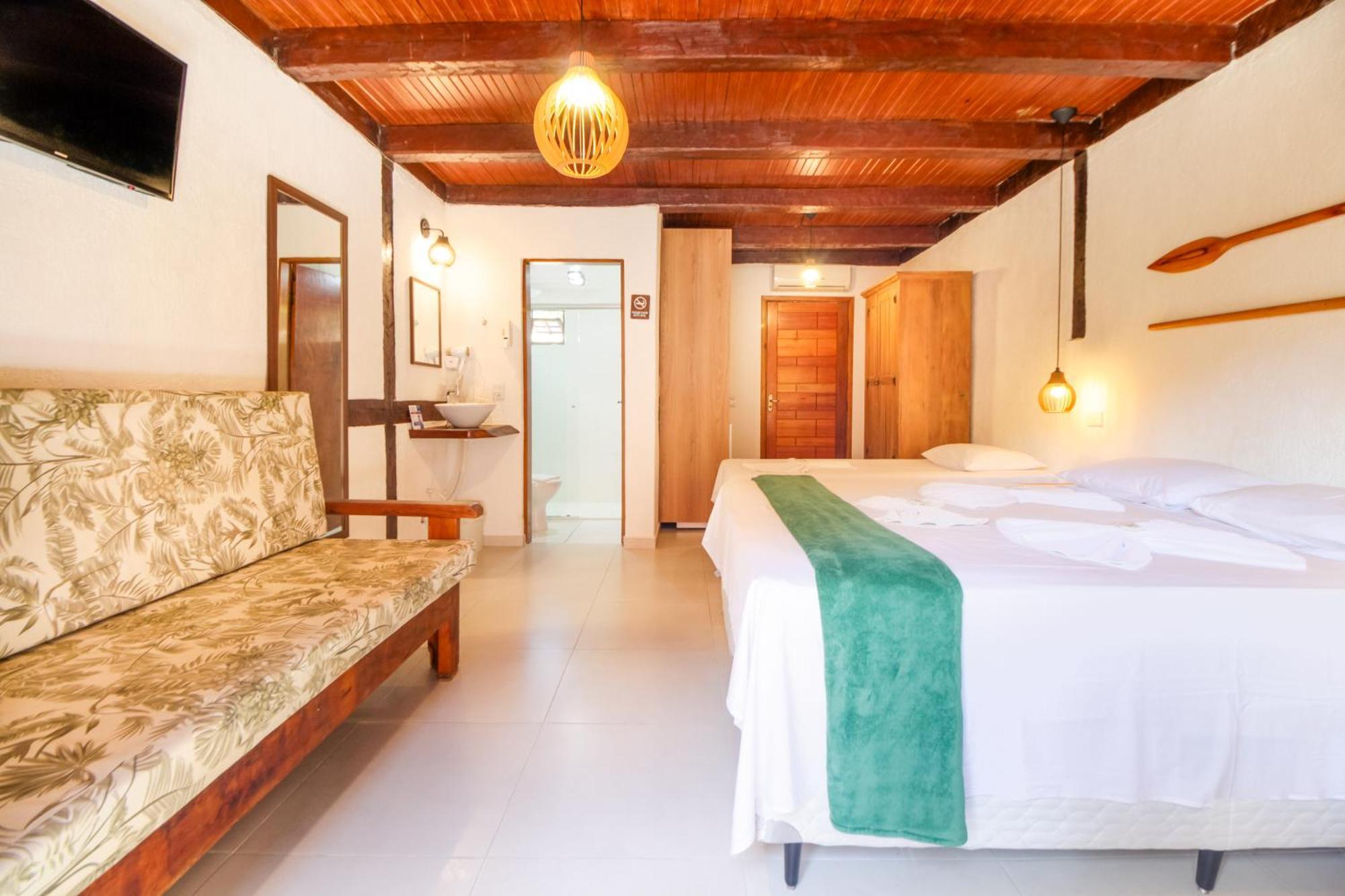 Velinn Pousada Canoa Ilhabela Rum bild