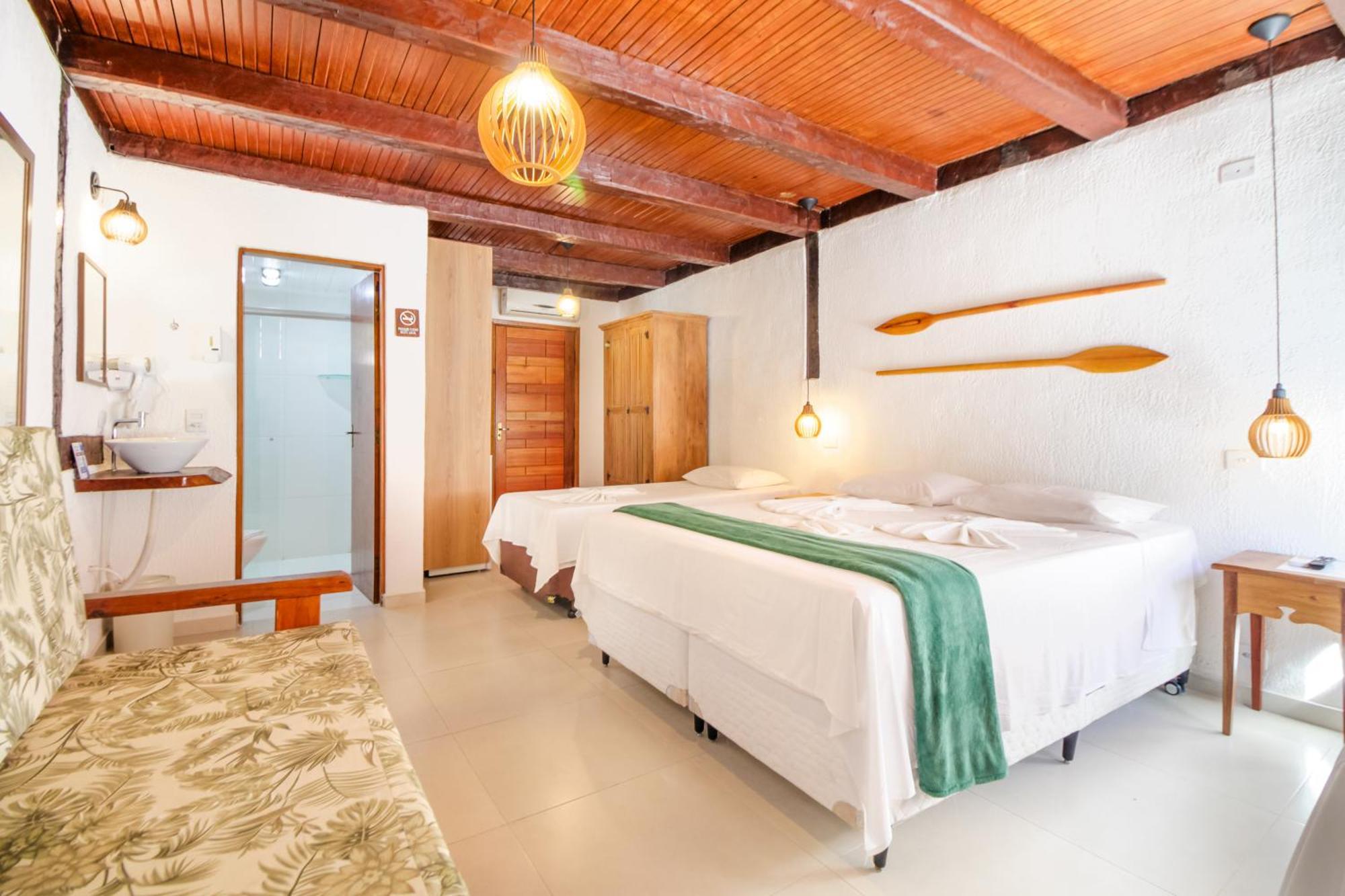 Velinn Pousada Canoa Ilhabela Rum bild