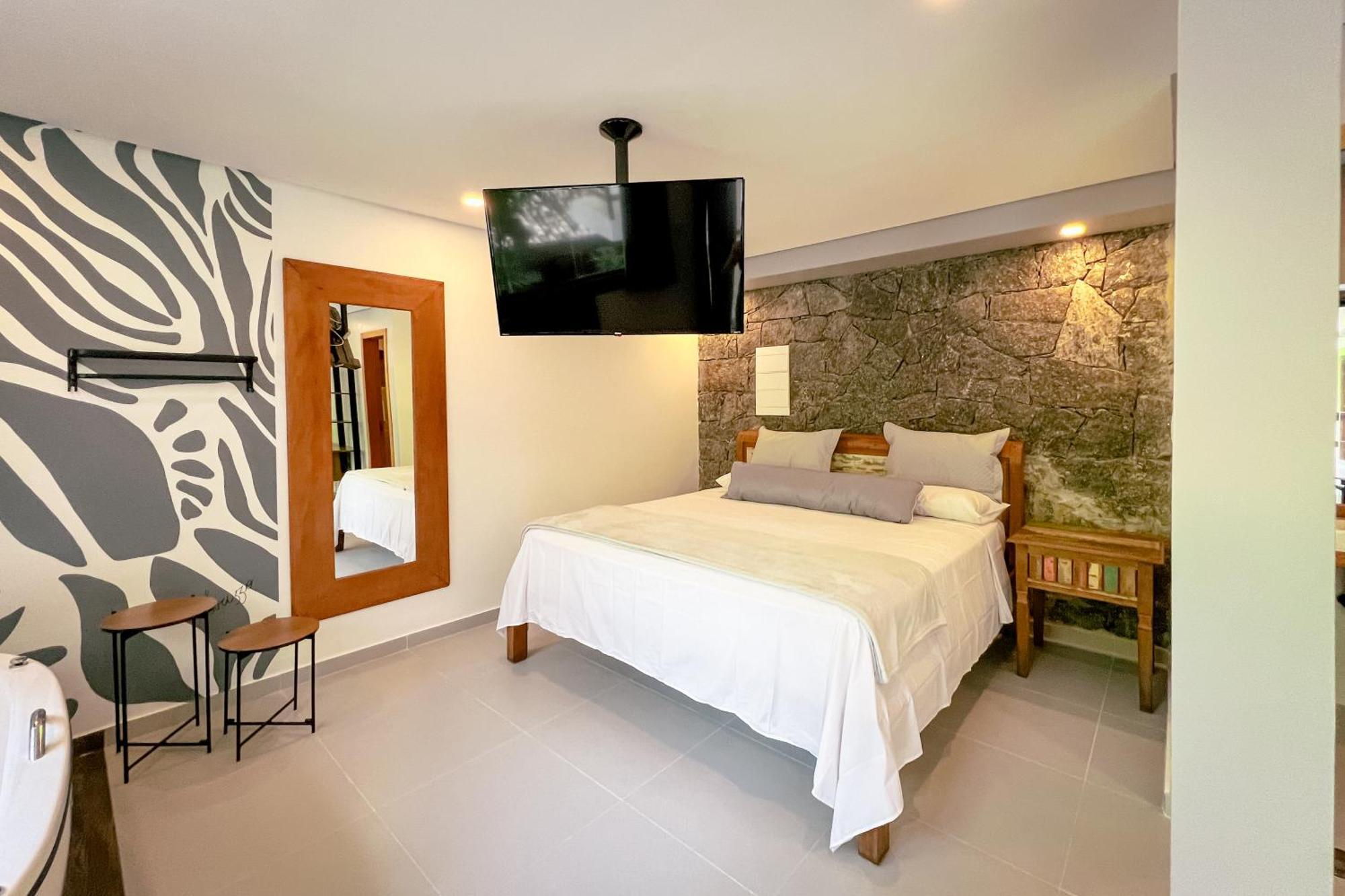 Velinn Pousada Canoa Ilhabela Rum bild